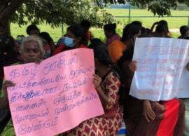 தமிழ் அரசியல் கட்சிகள் ஓரணியில் திரள கோரி போராட்டம்