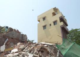 பாரிமுனையில் மிகவும் பழமையான அடுக்குமாடி கட்டிடம் இடிந்தது