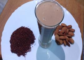 எண்ணற்ற சத்துக்கள் நிறைந்த ராகி, பாதாம் பால்