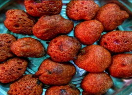 நோய் எதிர்ப்பு சக்தியை அளிக்கும் சிவப்பு அரிசியில் கார பணியாரம் செய்வோம் வாங்க