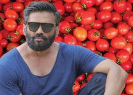 தக்காளி சாப்பிடுவதை குறைத்த நடிகர் சுனில் ஷெட்டி