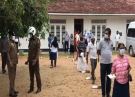 இலங்கையில் பொதுத் தேர்தலுக்கான வாக்களிப்பு ஒத்திகை