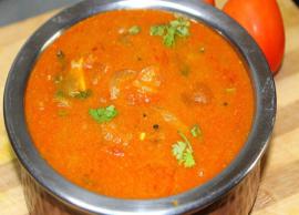 அருமையான சுவையில் தக்காளி குழம்பு செய்வது எப்படி?