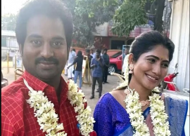 பிக் பாஸ் ஜூலி திருமண கோலத்தில் வெளியான புகைப்படம் வைரல்