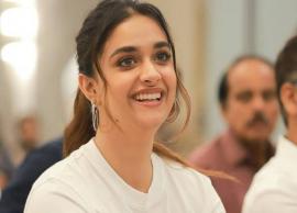 கிரிக்கெட் அணிக்கான நல்லெண்ண தூதராக நியமிக்கப்பட்ட நடிகை கீர்த்தி சுரேஷ்