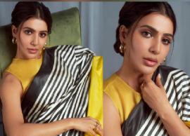 சமந்தா அணிந்திருந்த புடவையின் மதிப்பு ரூ.32 ஆயிரமாம்