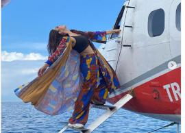 மாலத்தீவில் எடுத்த புகைப்படத்தை வெளியிட்டு லைக்குகளை குவிக்கும் ஹன்சிகா