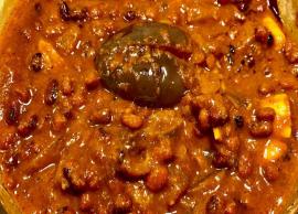 ருசியில் பிரமாதப்படுத்தும் தட்டை பயறு கத்திரிக்காய் குழம்பு