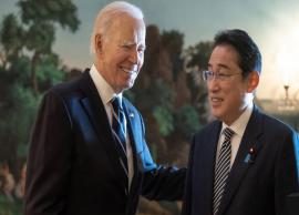 அமெரிக்க அதிபரை வெள்ளை மாளிகையில் சந்தித்த ஜப்பான் பிரதமர்