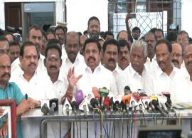 சட்டமன்றத்தில் இருந்து அதிமுகவினர் வெளிநடப்பு செய்தனர்