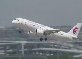 சீனா சொந்தமாக உருவாக்கியுள்ள பயணிகள் விமான சேவை தொடங்கியது