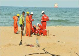 இந்தியா-ஆசியா நாடுகளுடன் டேட்டா பரிமாற்றப் பணிக்கான தொழில்நுட்ப கப்பல் சென்னை வருகை