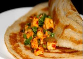 சூப்பர் சுவையில் குடைமிளகாய் பன்னீர் தோசை செய்முறை