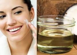 முகத்தை சுத்தம் செய்ய உதவும் ஆண்டிமைக்ரோபியல் பண்புகளை கொண்டது தேங்காய் எண்ணெய்