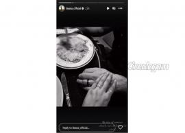 காதலருடன் மோதிரம் அணிந்த புகைப்படத்தை வெளியிட்ட நடிகை இலியானா