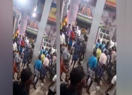 புதுச்சேரி மீனவ கிராமத்தில் சமரச கூட்டத்தில் மோதல்