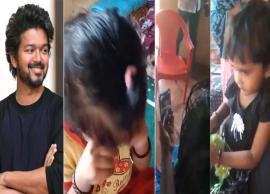 அங்கிள் பார்க்க வரமாட்டீங்கள்... குட்டி ரசிகைக்காக விஜய் செய்த செயல்