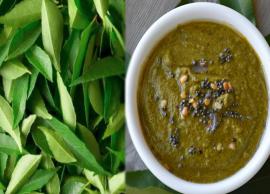 அதிகளவு போலிக் ஆசிட் நிறைந்த கறிவேப்பிலையில் சட்னி செய்முறை