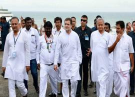 தொடர்ந்து நடக்கும் ராகுல்காந்தி பாதயாத்திரை... சமூக ஆர்வலர்களும் பங்கேற்பு