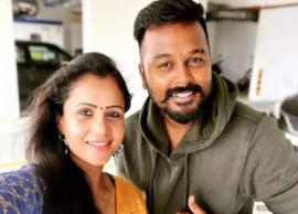 அமெரிக்கா சென்றுள்ள மணிமேகலை கணவருக்காக செய்த செயல்