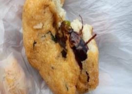 வடைக்குள் கரப்பான் பூச்சி இருந்ததாக குற்றம் சாட்டப்பட்ட உணவகத்திற்கு அபராதம்