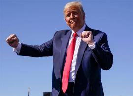 கடைசி கட்ட பிரசாரத்தில் நடனமாடும் வீடியோவை வெளியிட்ட டிரம்ப்