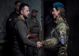 கிழக்கு போர் முனையில் ரஷ்ய படைகளை எதிர்த்து போரிடும் கடற்படையினருக்கு வாழ்த்து