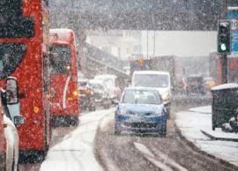 பனிப்பொழிவு அதிகம் இருக்கு... வாகன ஓட்டுனர்களுக்கு எச்சரிக்கை