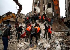 துருக்கியில் இன்று மீண்டும் நிலநடுக்கம்... ரிக்டரில் 5.6 ஆக பதிவு