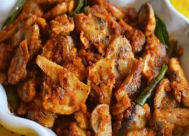 சுவை மிகுந்த காளான் தொக்கு செய்து பார்ப்போம் வாங்க