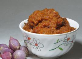 சப்பாத்தி, தோசைக்கு தொட்டுக்கொள்ள சின்ன வெங்காயம் துவையல்