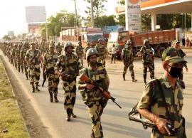 கர்நாடக சட்டசபை தேர்தலை ஒட்டி மத்திய பாதுகாப்பு படையினர் வருகை