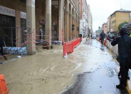 இத்தாலியில் கொட்டித் தீர்த்த கனமழையால் வெள்ளப் பெருக்கு