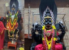 புதுச்சேரி பிரத்தியங்கரா காளி கோவிலில் அக்னிதோஷ நிவர்த்தி அபிஷேகம்