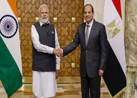 எகிப்து அதிபருடன் தொலைபேசியில் பேச்சுவார்த்தை நடத்திய பிரதமர் மோடி