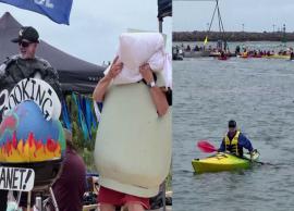 நிலக்கரி ஏற்றுமதியை நிறுத்துங்கள்... சமூக ஆர்வலர்கள் போராட்டம்