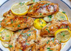 பிரமாதம்... அருமை என்று சப்புக்கொட்டி சாப்பிட வைக்கும் லெமன் சிக்கன் ரெசிபி