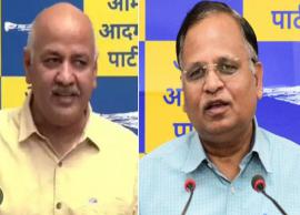 டெல்லி துணை முதல்வர் மணீஷ் சிசோடியா, அமைச்சர் சத்யேந்தர் ராஜினாமா செய்தனர்