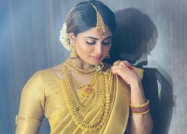 திருமண கோலத்தில் நடிகை ஷிவானி இருக்கும் புகைப்படம் வைரலாகிறது