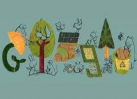 உலக பூமி தினத்தை ஒட்டி கூகுள் வெளியிட்ட டூடுல்