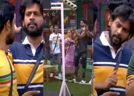 பிக்பாஸ் கொடுத்த புதிய டாஸ்கில் முட்டிக் கொள்ளும் ஆரி, ரியோ