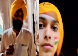 மூவர்ணக் கொடியை வரைந்திருந்ததால் பொற்கோயிலுக்குள் நுழைய பெண்ணுக்கு அனுமதி மறுப்பு