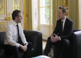 பிரான்ஸ் அதிபரை சந்தித்து ஆலோசனை நடத்திய எலான் மஸ்க்