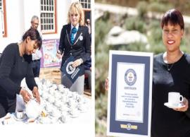 ஒரு மணி நேரத்தில் 249 கப் தேநீர் தயாரித்து கின்னஸ் சாதனை