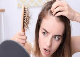 முடி உதிர்வை போக்க வேண்டுமா? உங்களுக்காக ஒரு யோசனை