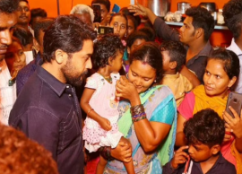 விபத்தில் இறந்த ரசிகர் வீட்டிற்கு நேரில் சென்று ஆறுதல் கூறிய நடிகர் சூர்யா