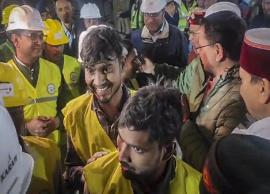 உத்தர்காசியில் எலி வளை அமைத்து 41 தொழிலாளர்களும் வெற்றிகரமாக மீட்பு