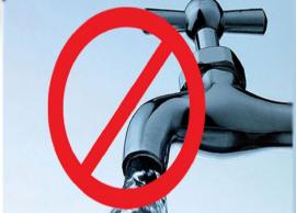 நாளை 9 மணிநேரம் நீர்வெட்டு அமுல்படுத்தப்பட உள்ளதாக அறிவிப்பு