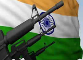 அதிக ஆயுதங்களை இறக்குமதி செய்யும் நாடுகளின் பட்டியலில் இந்தியா முதலிடம்