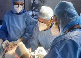 கருப்பையில் இருந்த குழந்தையின் மூளையில் அறுவை சிகிச்சை